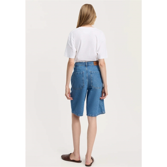 Aiayu Carlo Denim Shorts, Clear Blue 